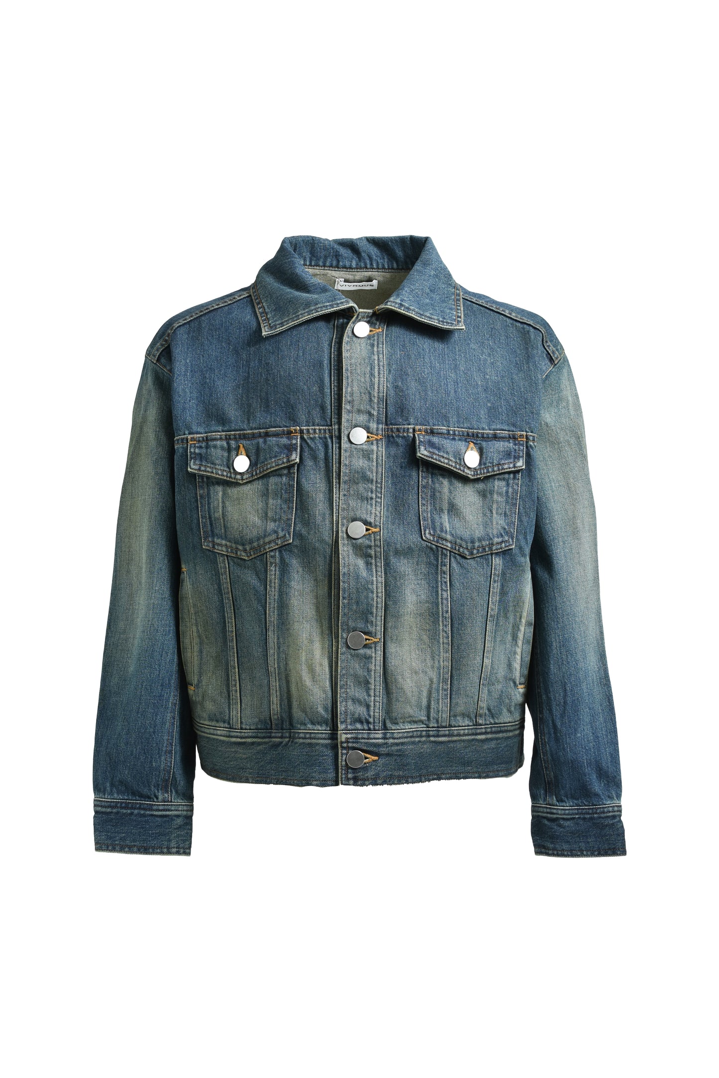 DENIM BLOUSON / BLU