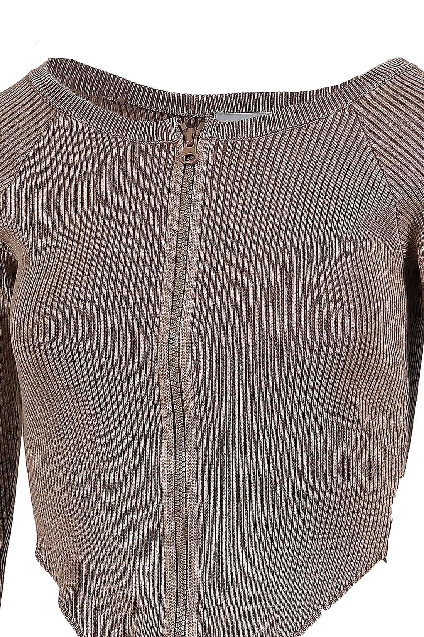 BITIER RIB CARDIGAN / BRW