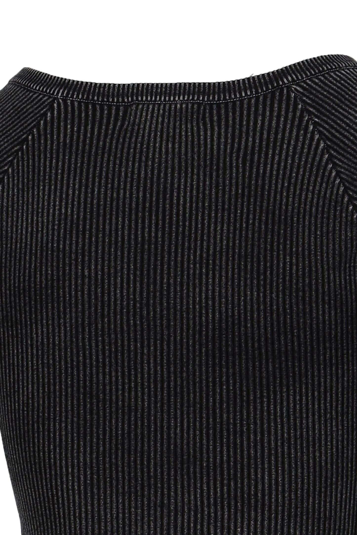 BITIER RIB CARDIGAN / BLK