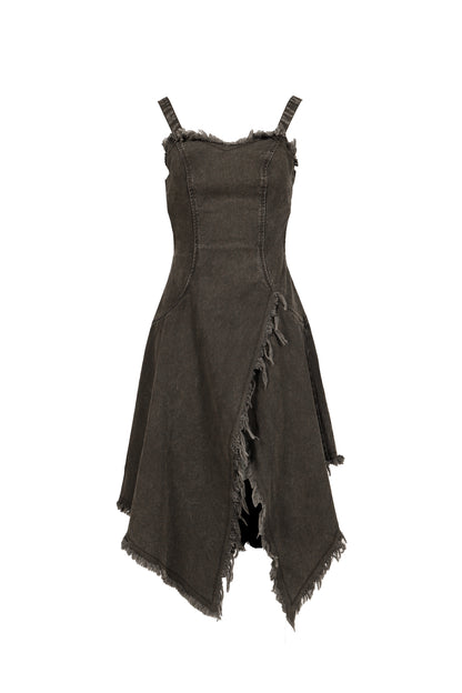 DENIM ONE PIECE / BLK