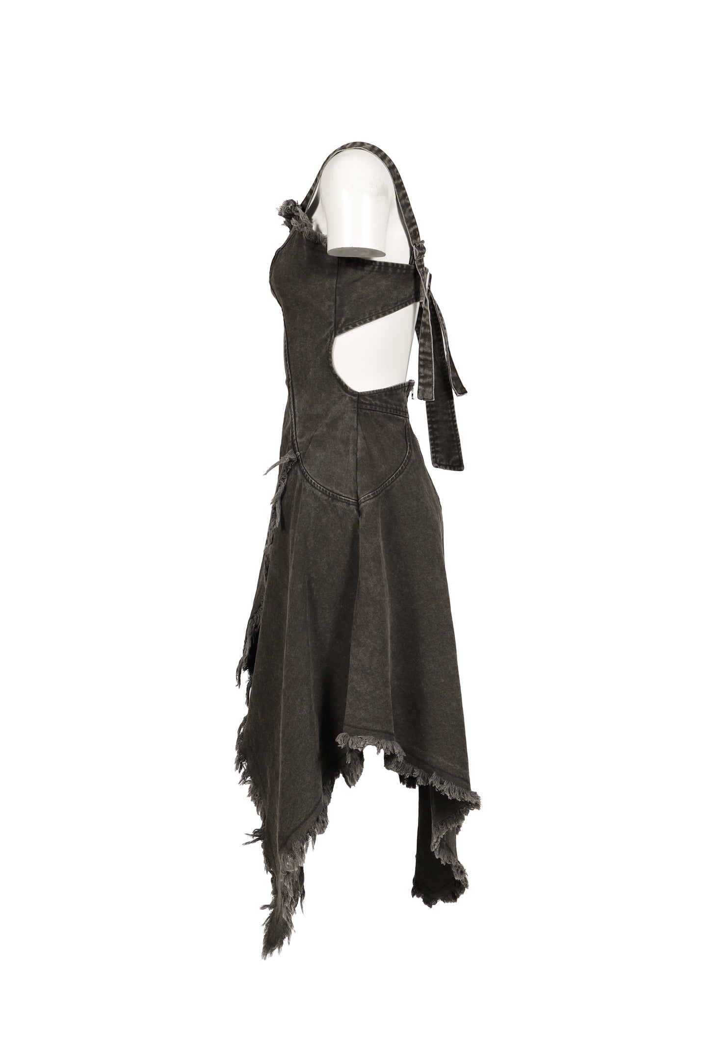 DENIM ONE PIECE / BLK