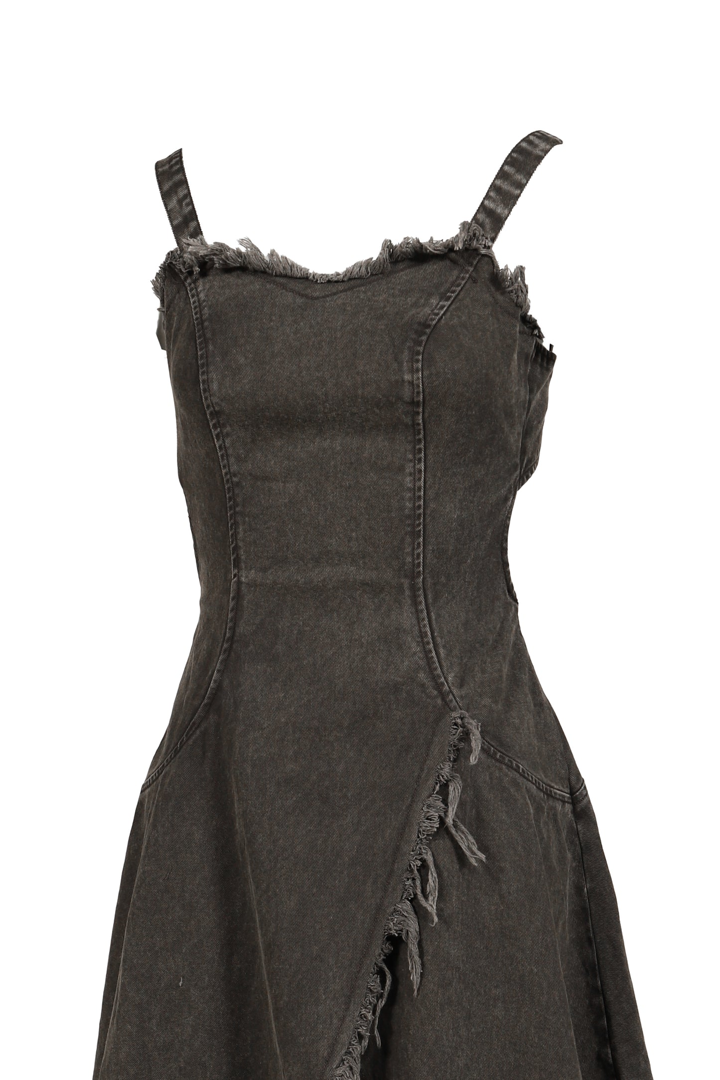 DENIM ONE PIECE / BLK