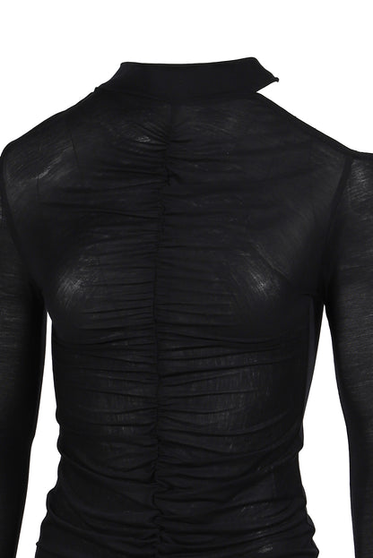 GATHER CUTSEWN / BLK