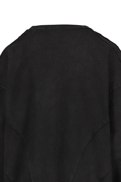 CREWNECK L/S TEE / BLK