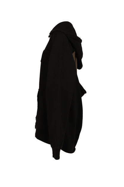 HEAVY SWEAT HOODIE / BLK