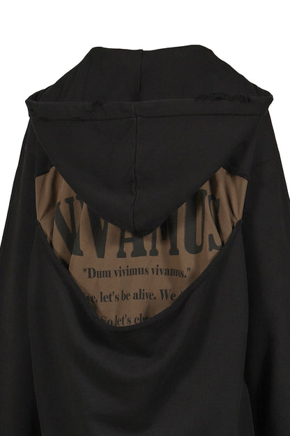 HEAVY SWEAT HOODIE / BLK