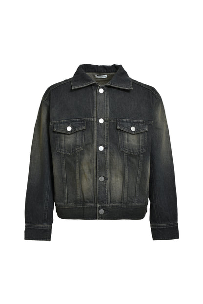 DENIM BLOUSON / BLK