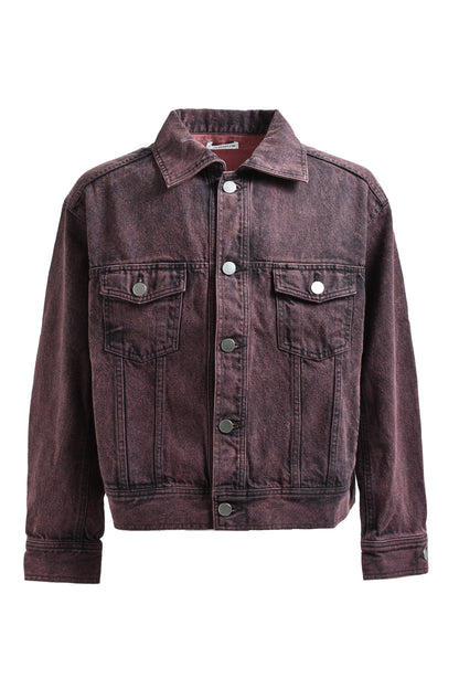 DENIM BLOUSON / PNK