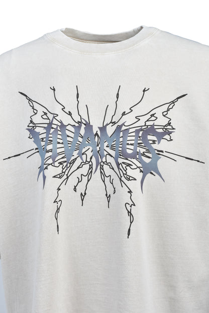 VIVAMUS BUTTERFLY T-SHIRT / WHT