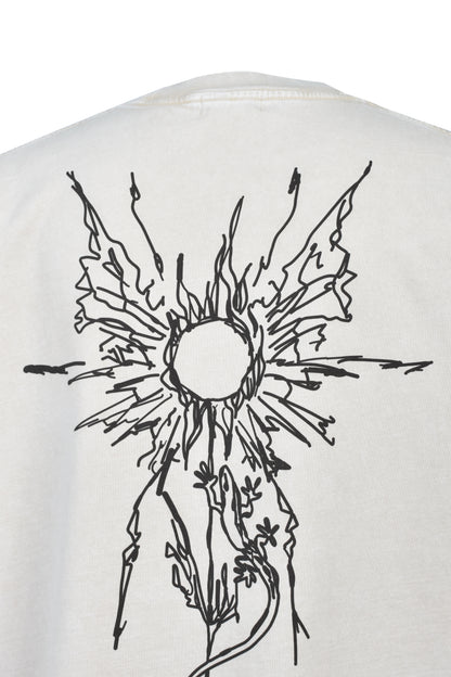 VIVAMUS BUTTERFLY T-SHIRT / WHT