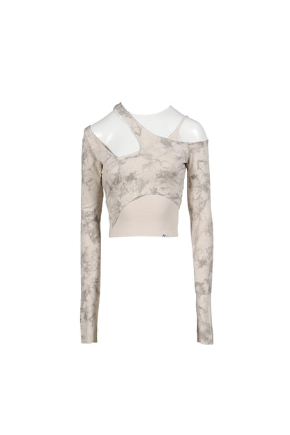 OFF SHOULDER CUTSEWN / WHT