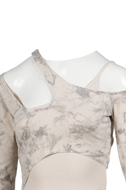 OFF SHOULDER CUTSEWN / WHT