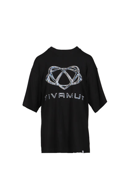 VIVAMUS LOGO CREWNECK T-SHIRT / BLK