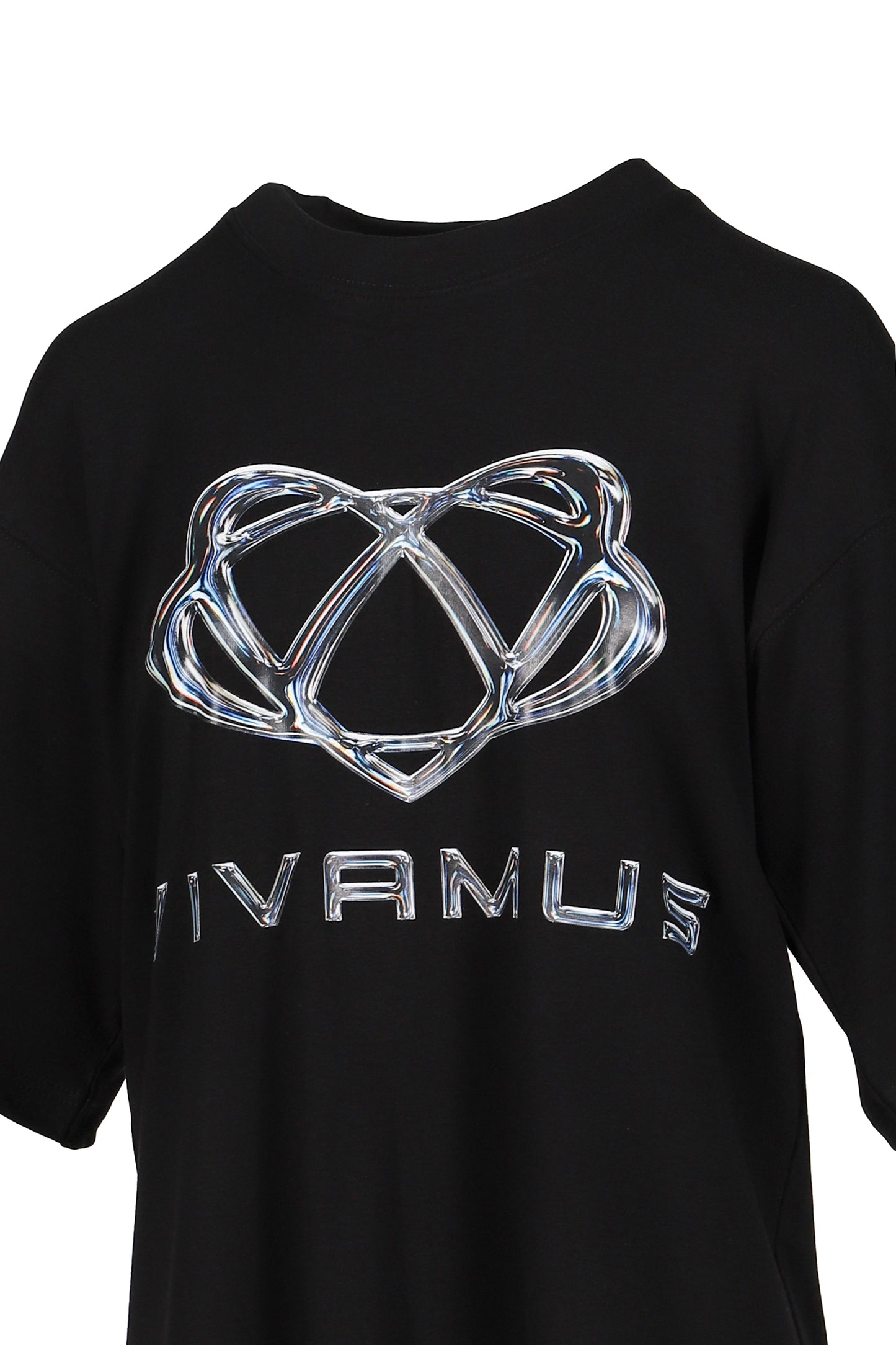 VIVAMUS LOGO CREWNECK T-SHIRT / BLK
