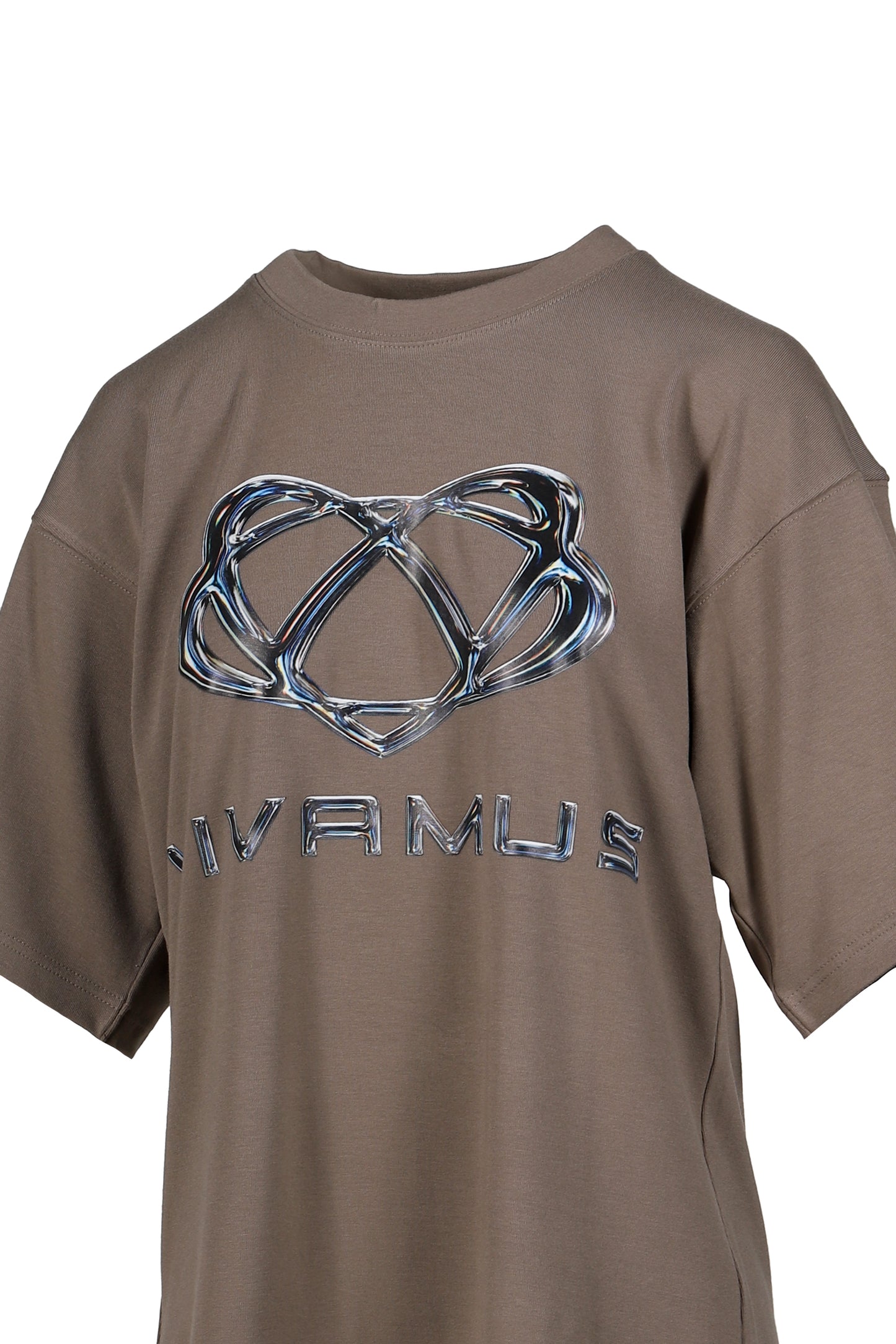 VIVAMUS LOGO CREWNECK T-SHIRT / BRW