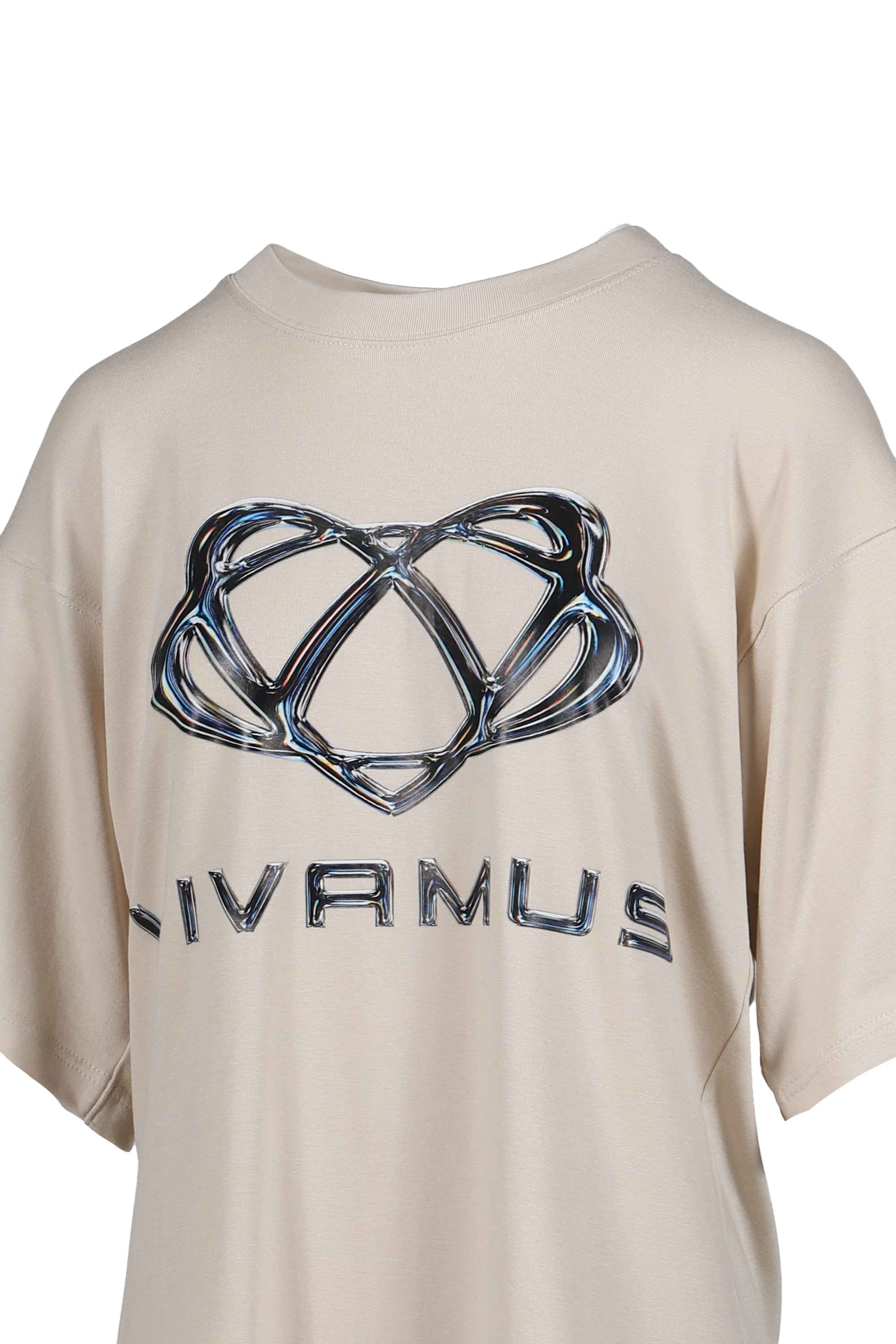 VIVAMUS ヴィヴァムス SS25 VIVAMUS LOGO CREWNECK T-SHIRT