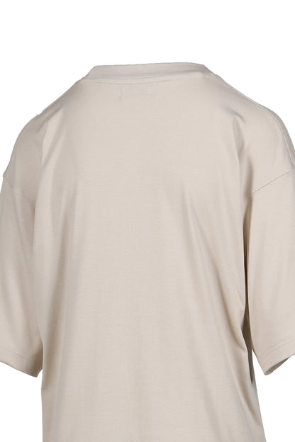 VIVAMUS LOGO CREWNECK T-SHIRT / WHT