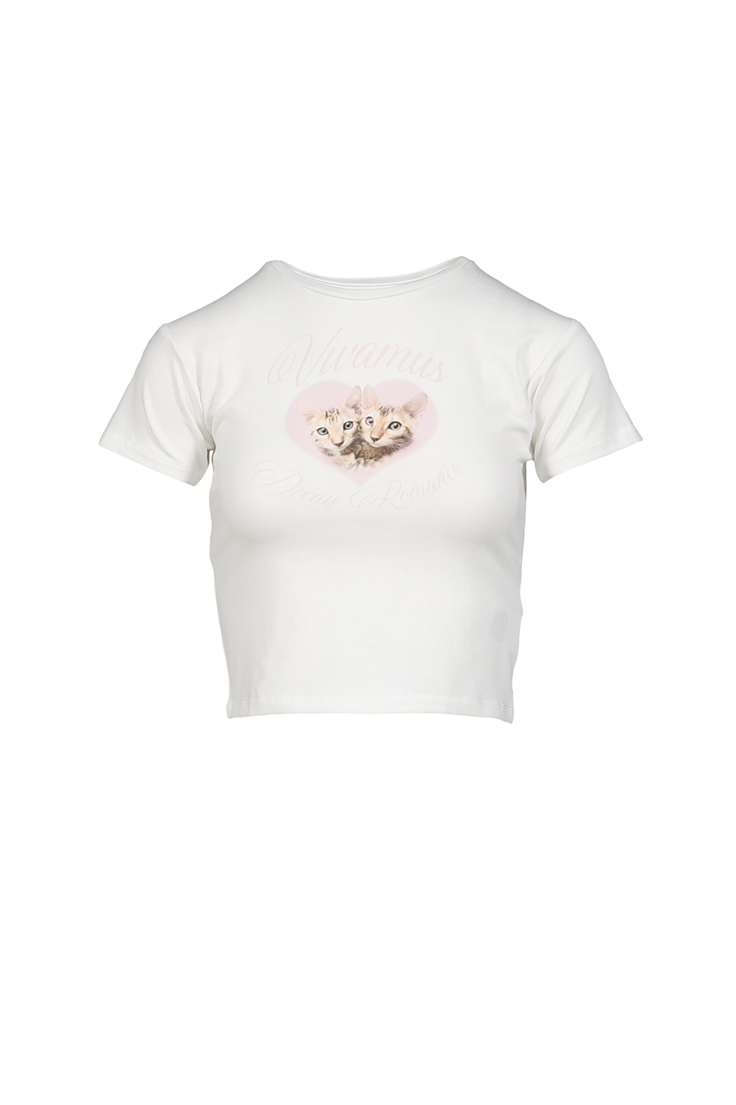 CATS MINI T-SHIRT / WHT