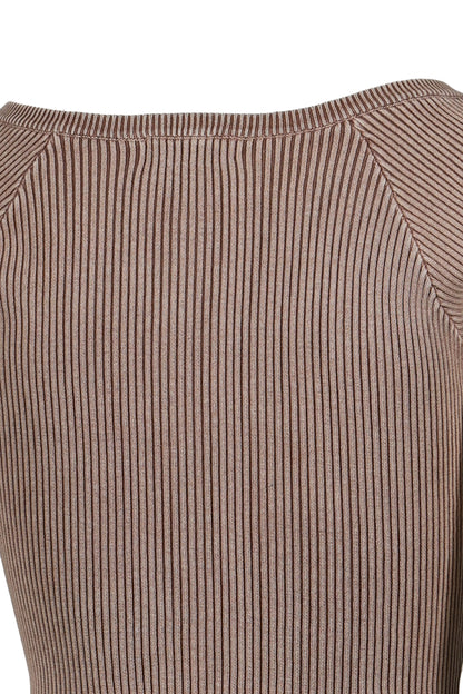 BITIER RIB CARDIGAN  / BRW