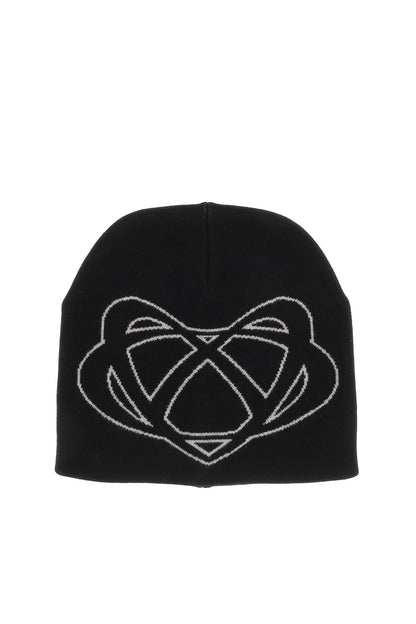 VM LOGO BEANIE / BLK