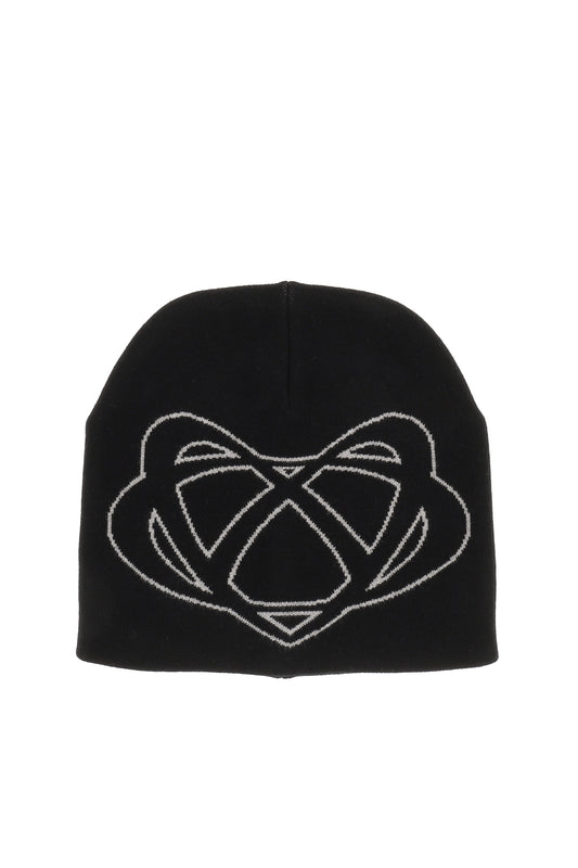 VM LOGO BEANIE / BLK