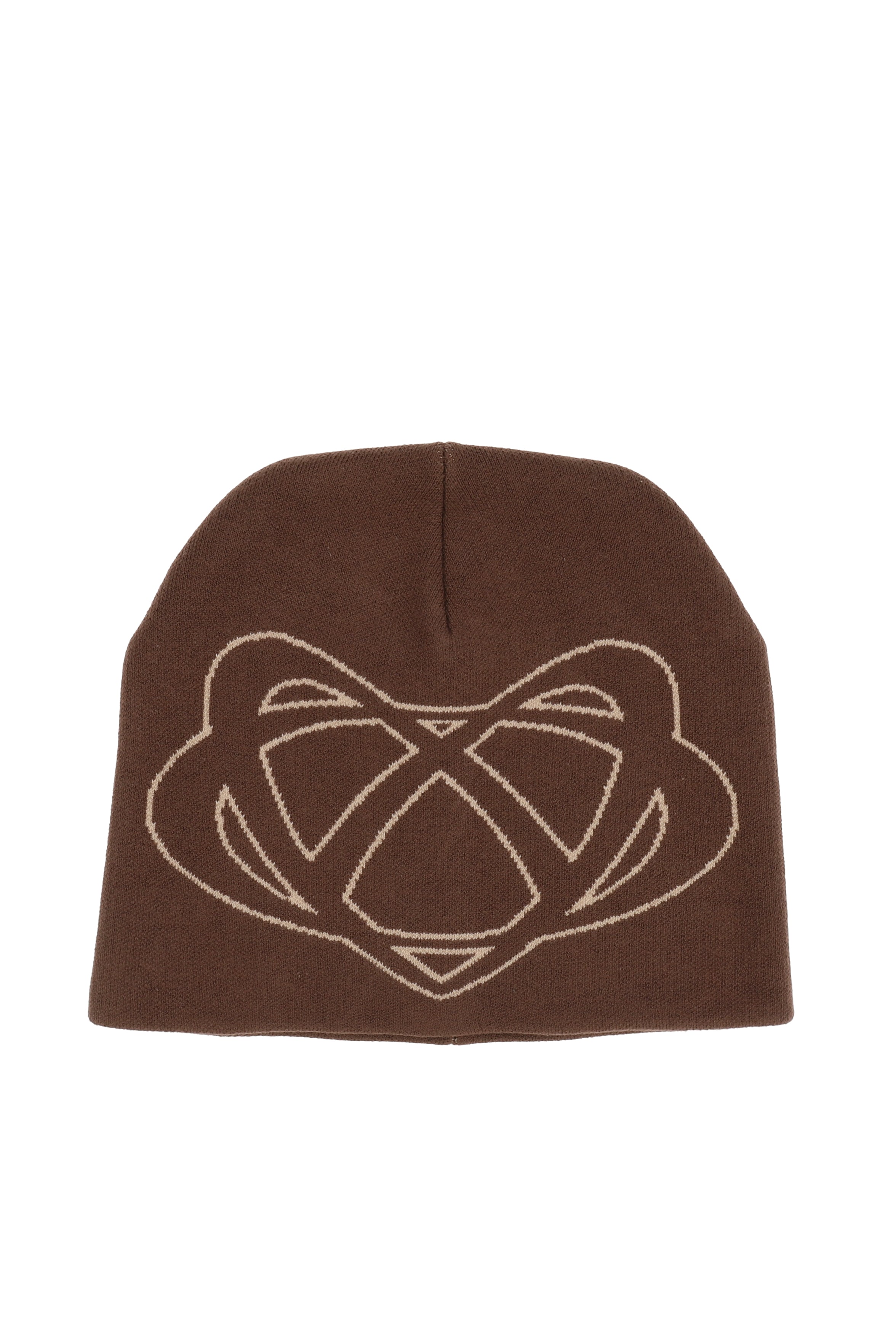 VIVAMUS ヴィヴァムス FW25 VM LOGO BEANIE / BRW - NUBIAN