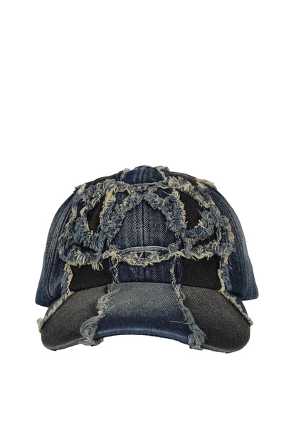 DISTRESSED CAP / NVY
