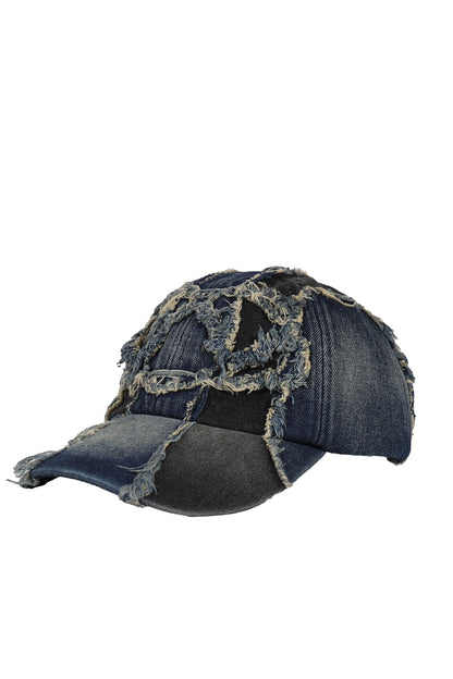 DISTRESSED CAP / NVY