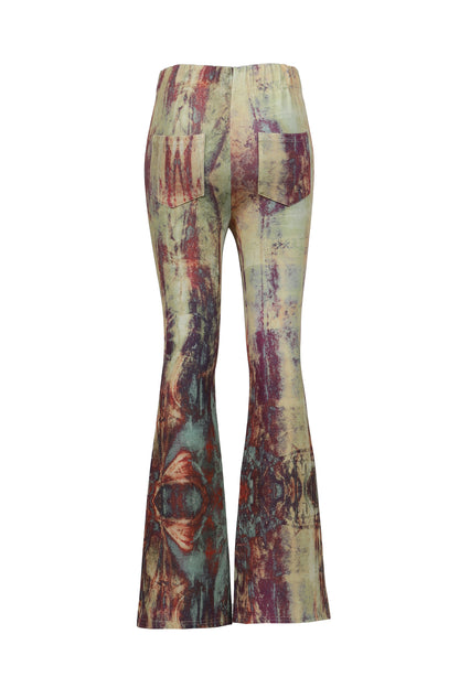EARTH FLARE PANTS / YEL