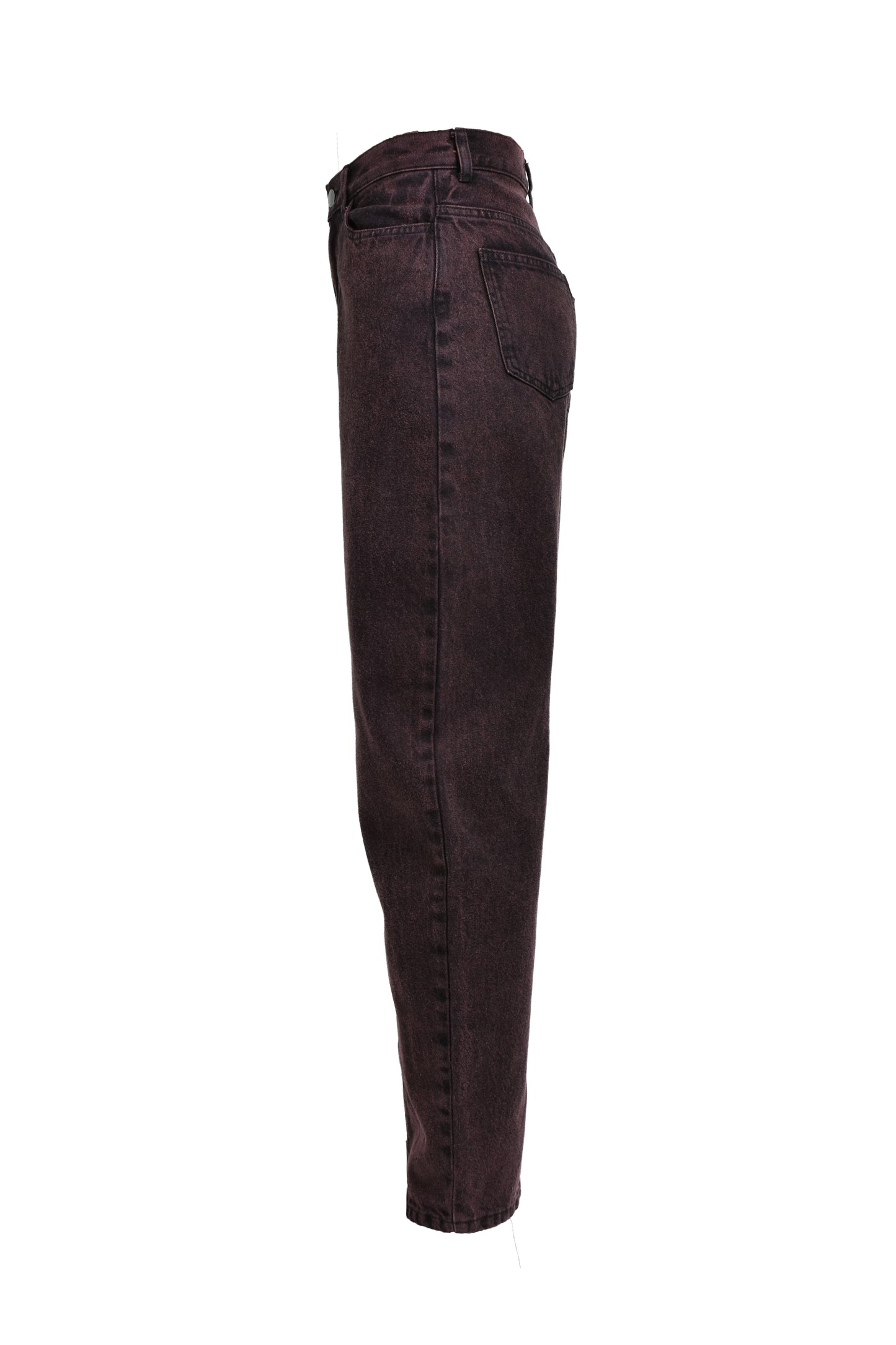 CURVED DENIM PANTS / PNK