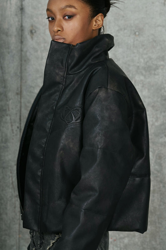 VIVAMUS PUFFER JACKET / BLK